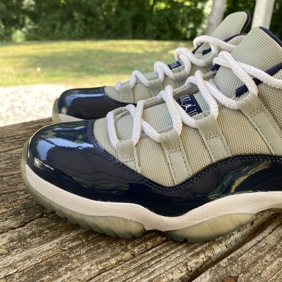 Nike Air‎ Jordan Retro 11 Low Georgetown 528895-007 Blue Grey Mens Size 8 “2015” main image 12